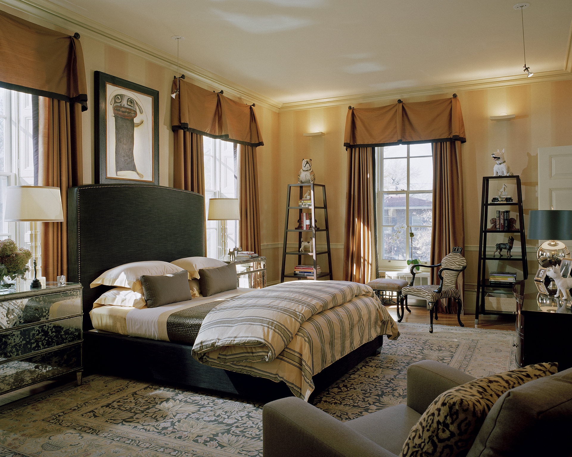 Chestnut Hill Showhouse Bedroom